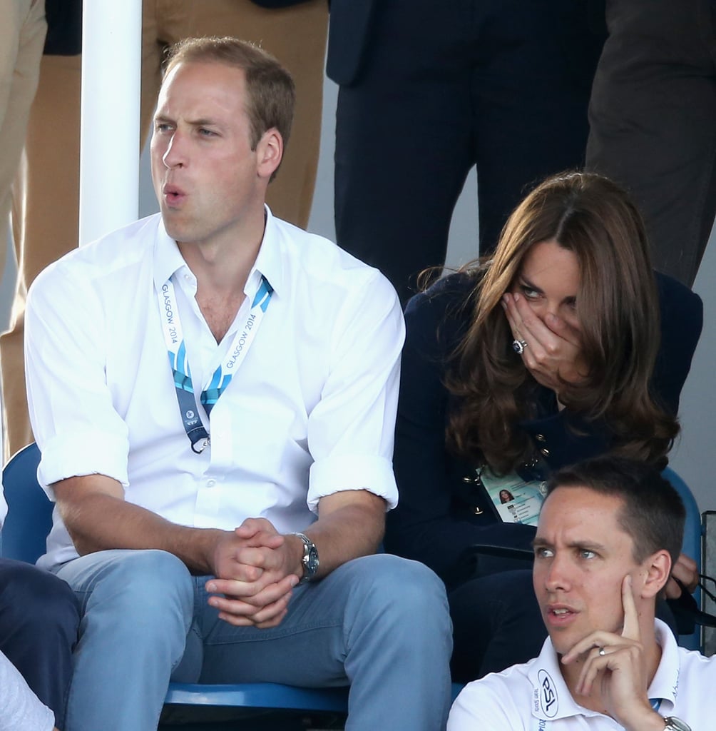 Their faces said it all when they watched the hockey game between Scotland and Wales during July's Commonwealth Games.