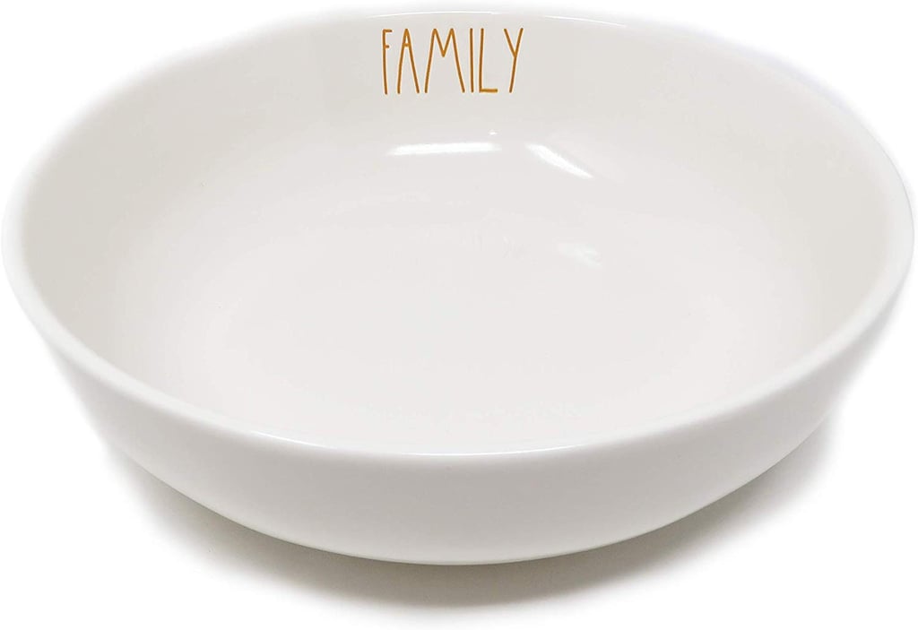 Rae Dunn Family Ceramic Pasta Serving Bowl