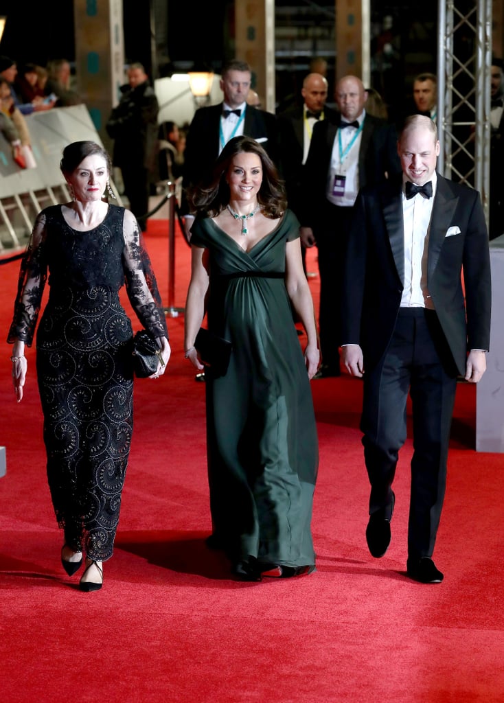 Prince William and Kate Middleton at the BAFTA Awards