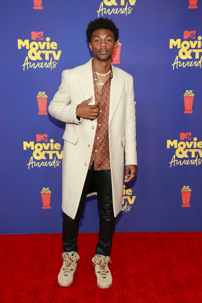 Jonathan Daviss at the 2021 MTV Movie and TV Awards
