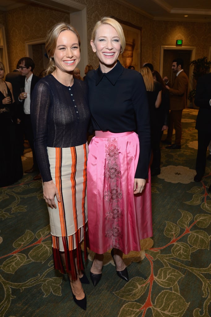 Pictured: Cate Blanchett and Brie Larson