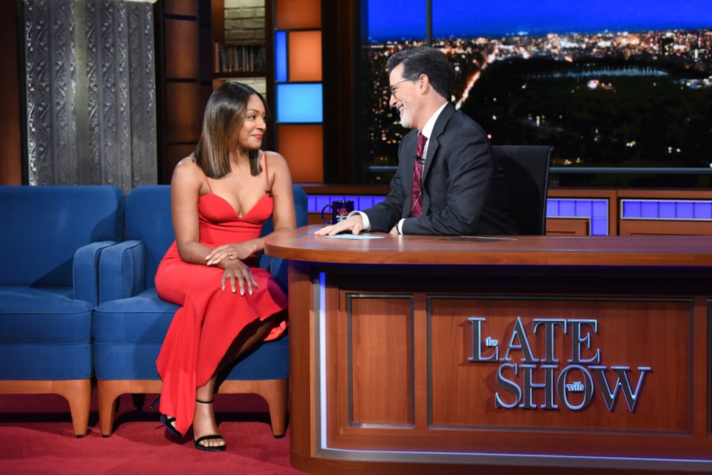 Tiffany Haddish on The Late Show With Stephen Colbert 2018