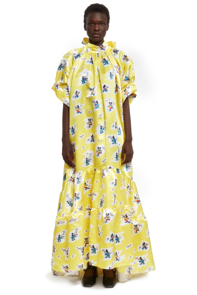 Disney Printed Taffeta Gown