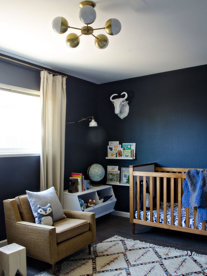 Dark Nurseries Best Decorating Trends of 2016 POPSUGAR Home Photo 6