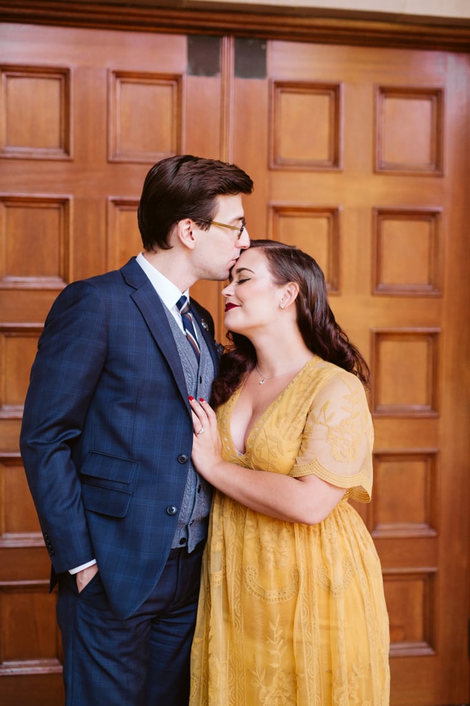 Harry Potter Hufflepuff and Ravenclaw Engagement Photos