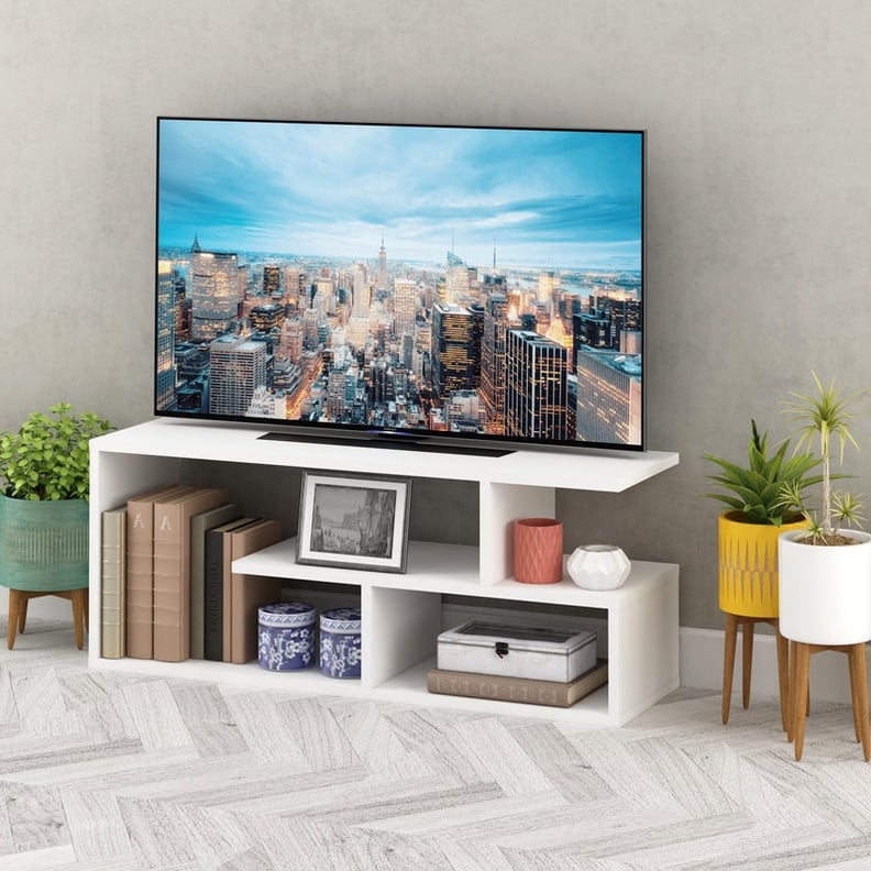 Asymmetric Style TV Stand