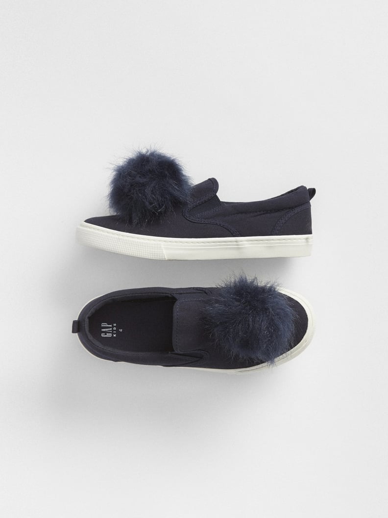 Gap Pom Slip-On Sneakers