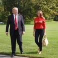 Melania Trump Returns to the White House Wearing the World's Most Versatile Pair of Flats
