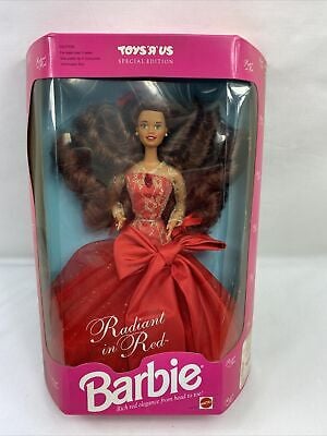 Radiant in Red Barbie Doll