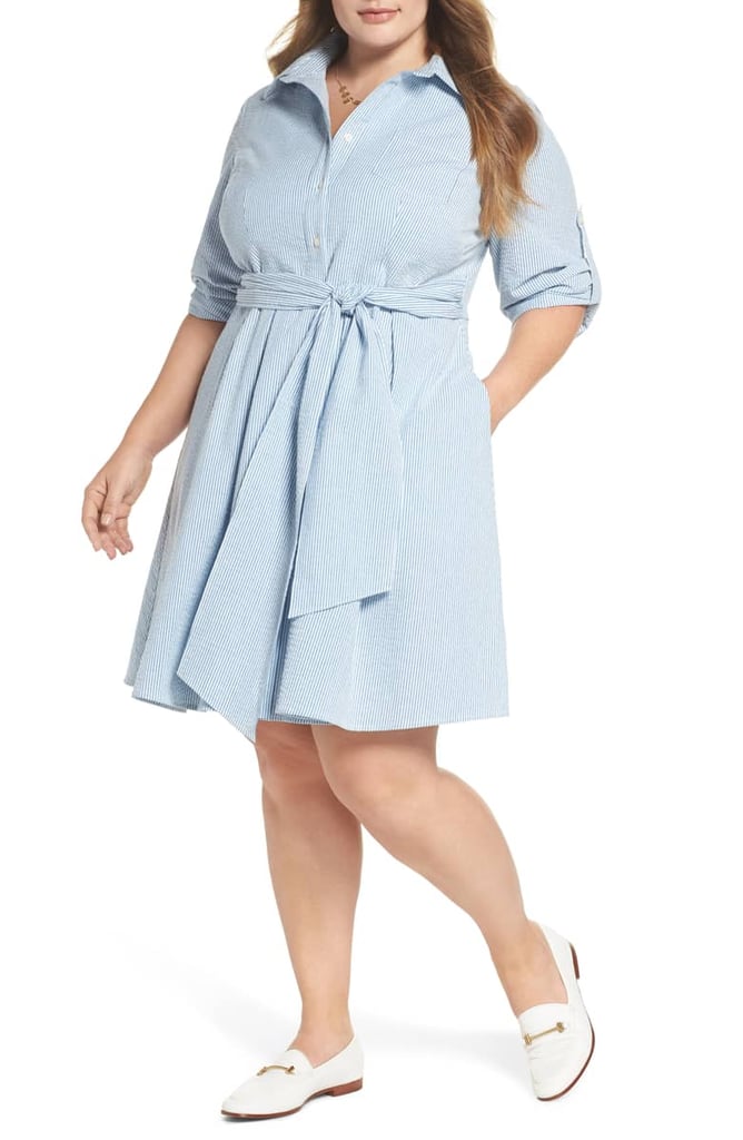 1901 Seersucker Shirtdress