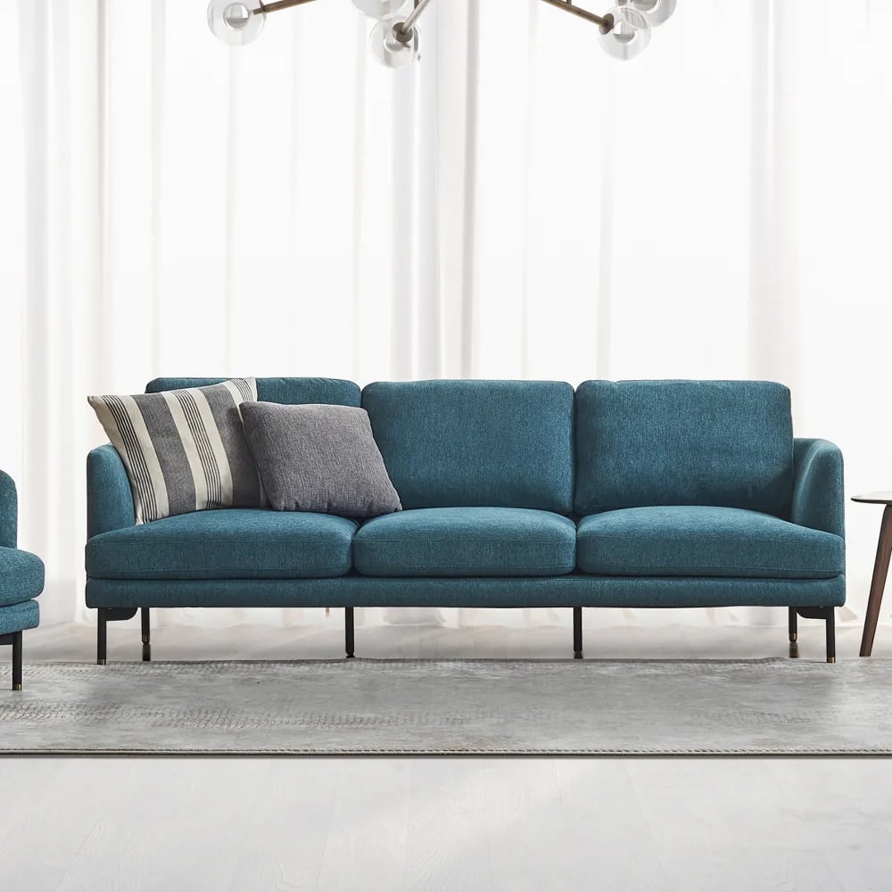 Best Colorful Sofa: Castlery Pebble Sofa
