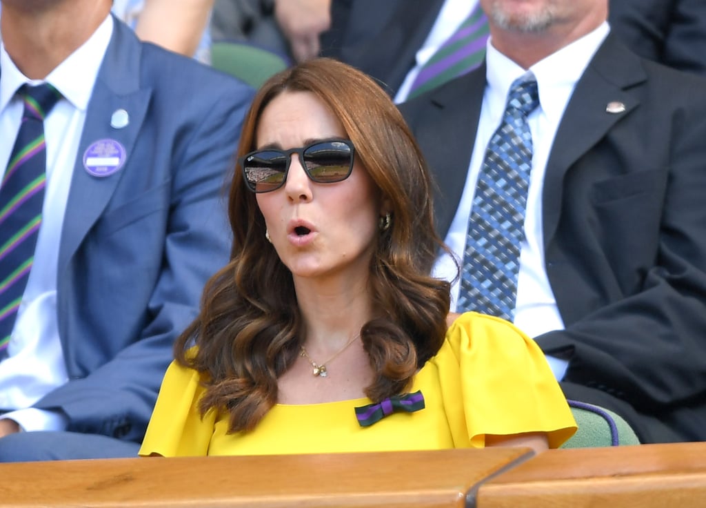 Kate Middleton's Facial Expressions Watching Sports Pictures