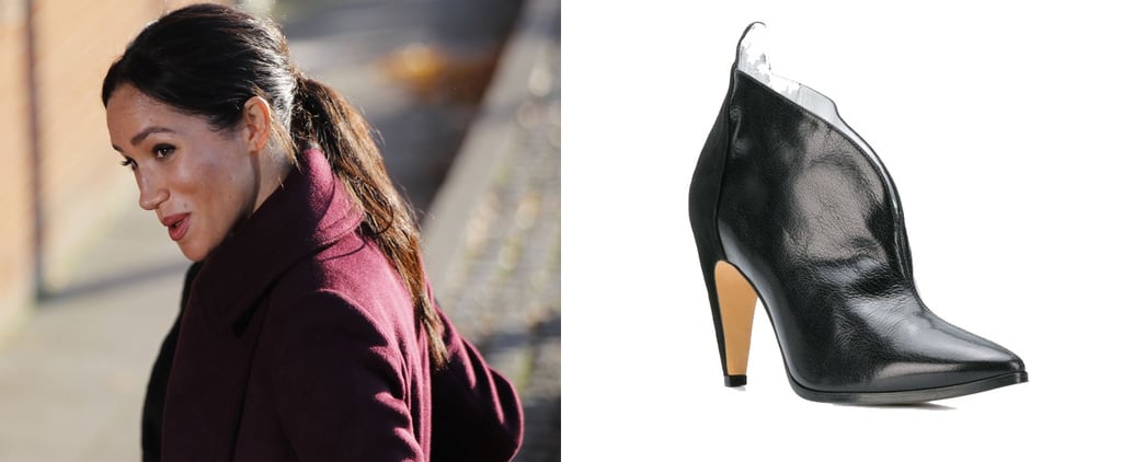 Meghan Markle Black Givenchy Ankle Boots