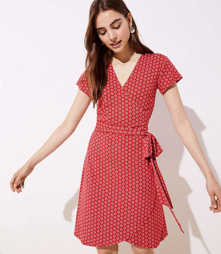 Loft Knit Wrap Dress Best Dresses From Loft POPSUGAR Fashion UK Photo 3