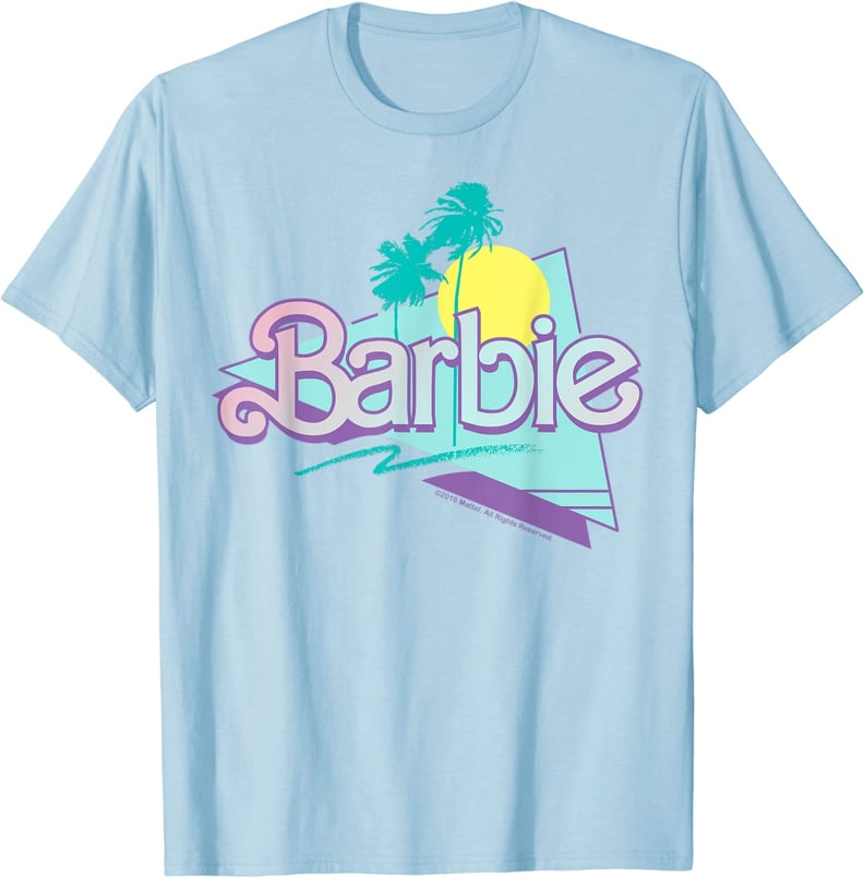 Barbie Vintage Logo White T-Shirt : : Clothing, Shoes