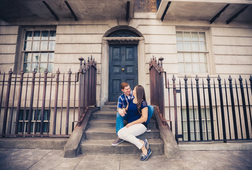 Engagement Photos at the Wizarding World of Harry Potter