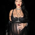 Rihanna Channels '90s Grunge in a Sheer Lace Dress at Dior