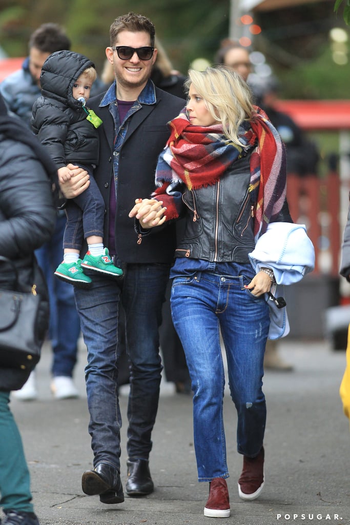 Michael Buble and Family Celebrate Christmas in Vancouver