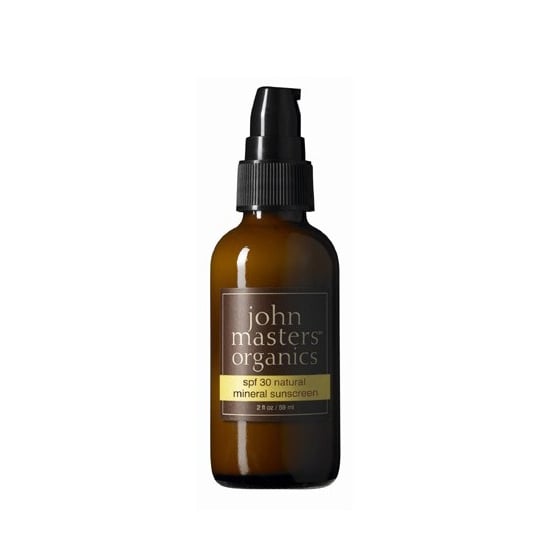 Full-broad spectrum protection and completely natural ingredients are all tucked away inside this itty-bitty bottle of John Masters Organics SPF 30 Natural Mineral Sunscreen ($32).