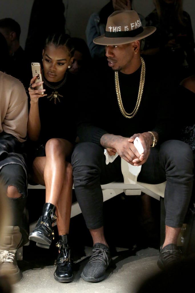 Teyana Taylor and Iman Shumpert at NYFW 2016