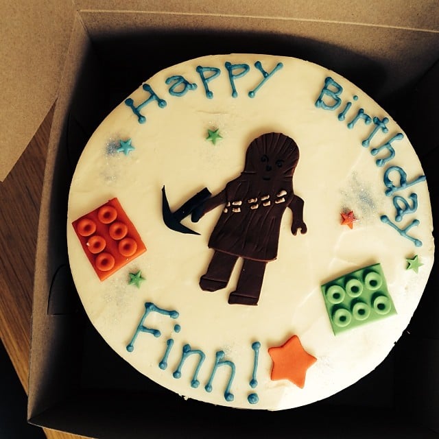 Christy Turlington celebrated her son Finn's birthday with a combination Lego/Star Wars cake.
Source: Instagram user cturlington