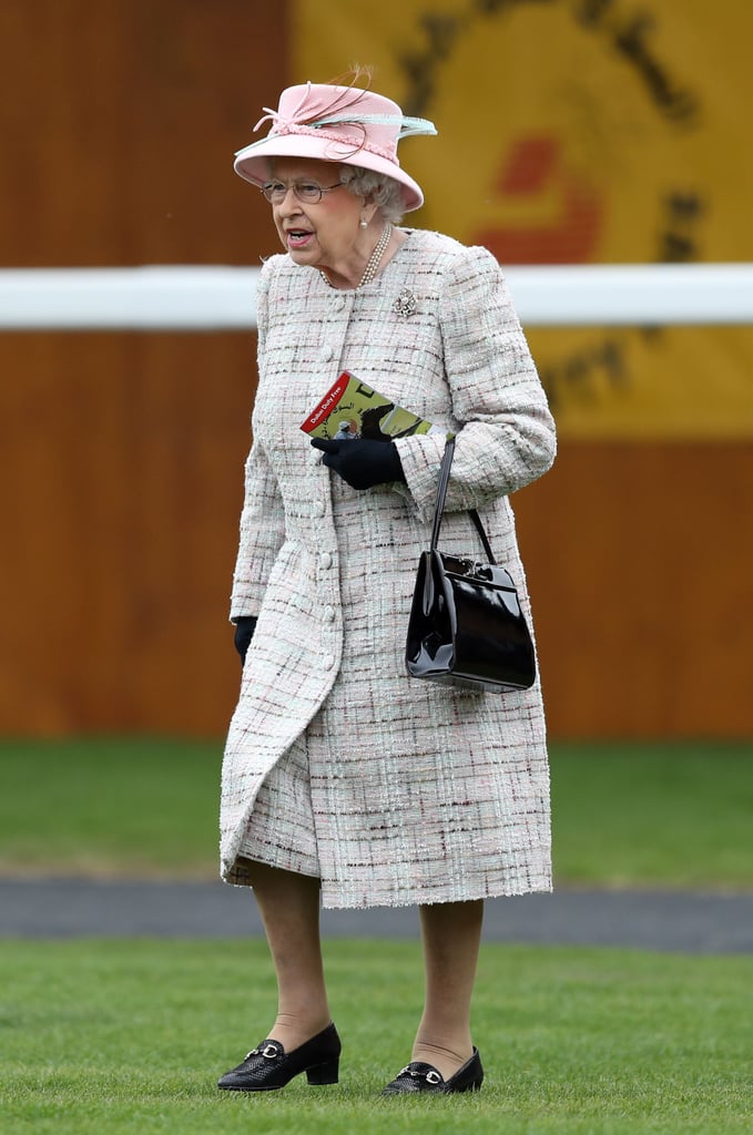 Queen Elizabeth II at Newbury Racecourse on Birthday 2017