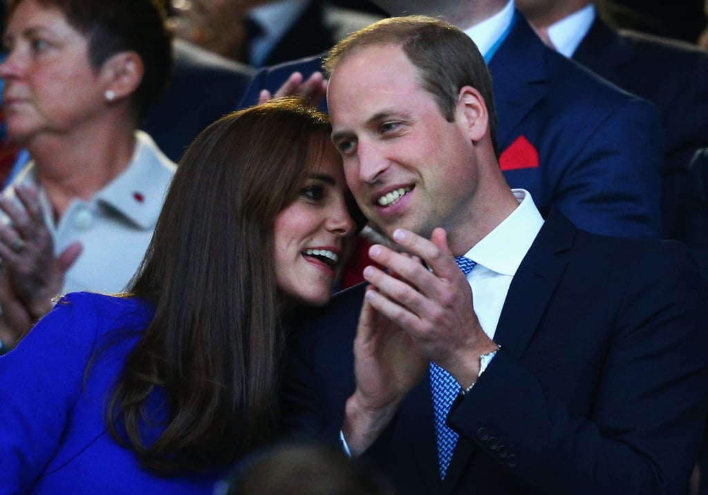 Prince William and Kate Middleton at Rugby World Cup 2015