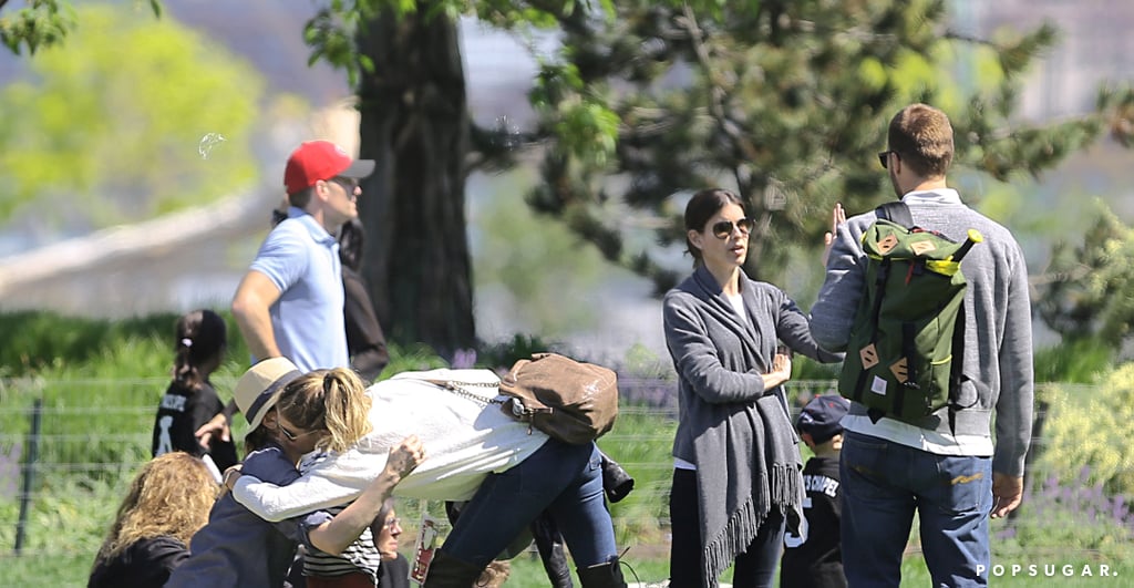 Gisele Bundchen and Tom Brady With Bridget Moynahan | Photos