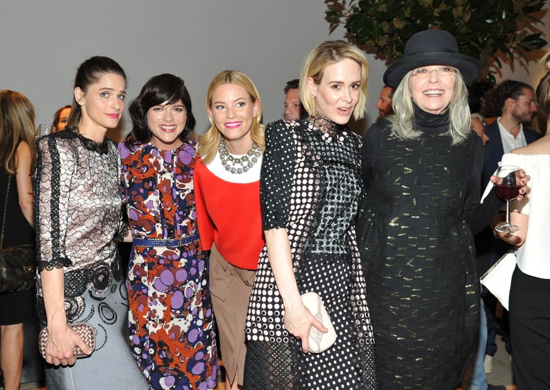 Amanda Peet, Selma Blair, Elizabeth Banks, Sarah Paulson, and Diane Keaton