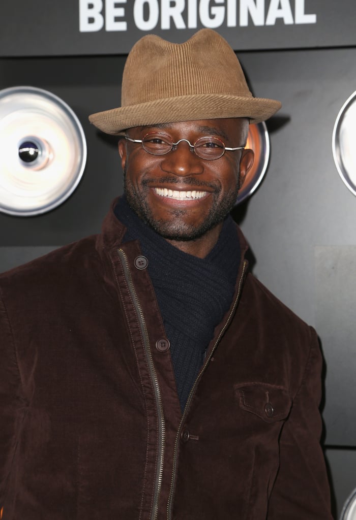 Taye Diggs was all smiles at the Playboy bash.