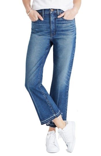 Madewell Crop Bootcut Jeans