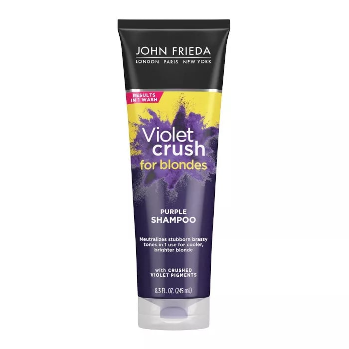 Best Fast-Acting Purple Shampoo: John Frieda Violet Crush Purple Shampoo