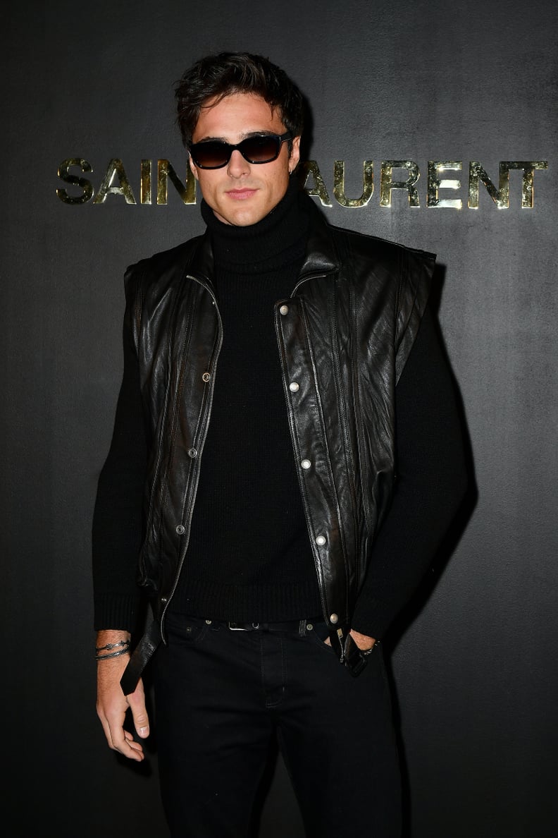Jacob Elordi at Saint Laurent's Paris Fashion Week Show