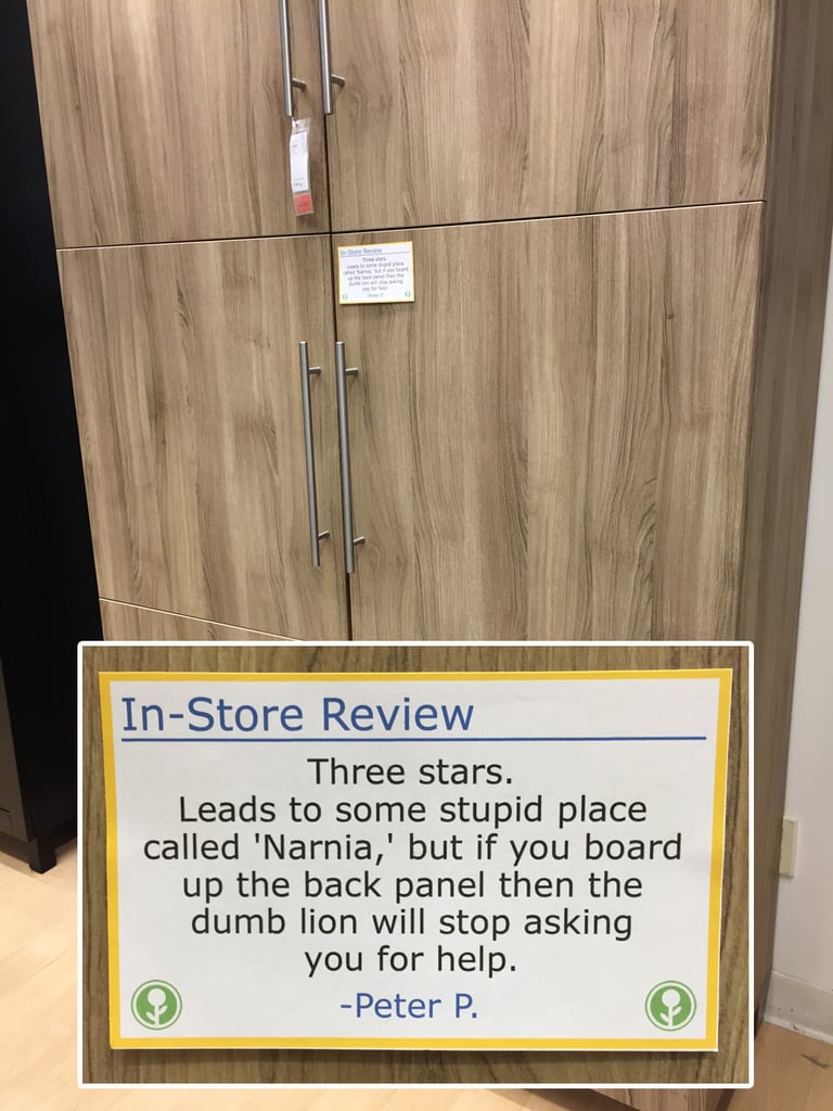 Guy Posts Funny InStore Ikea Reviews POPSUGAR Home Photo 9