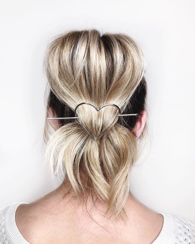 Barely-There Hair Clips For Summer