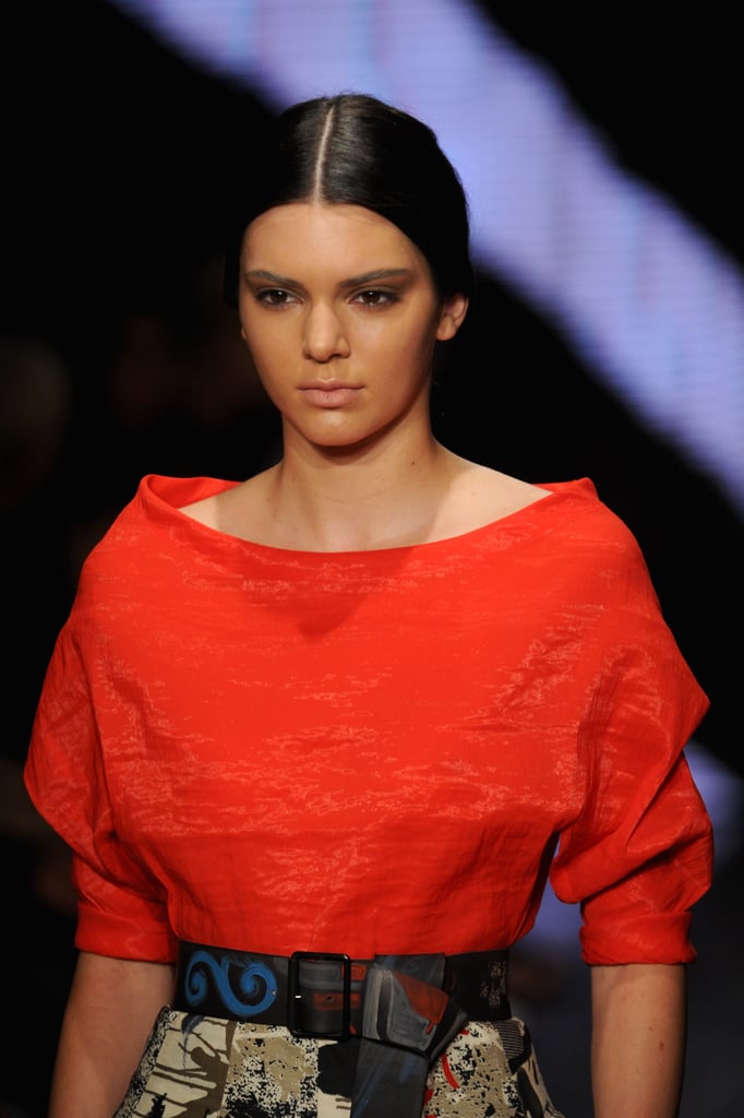 Kendall Jenner at Donna Karan Spring 2015