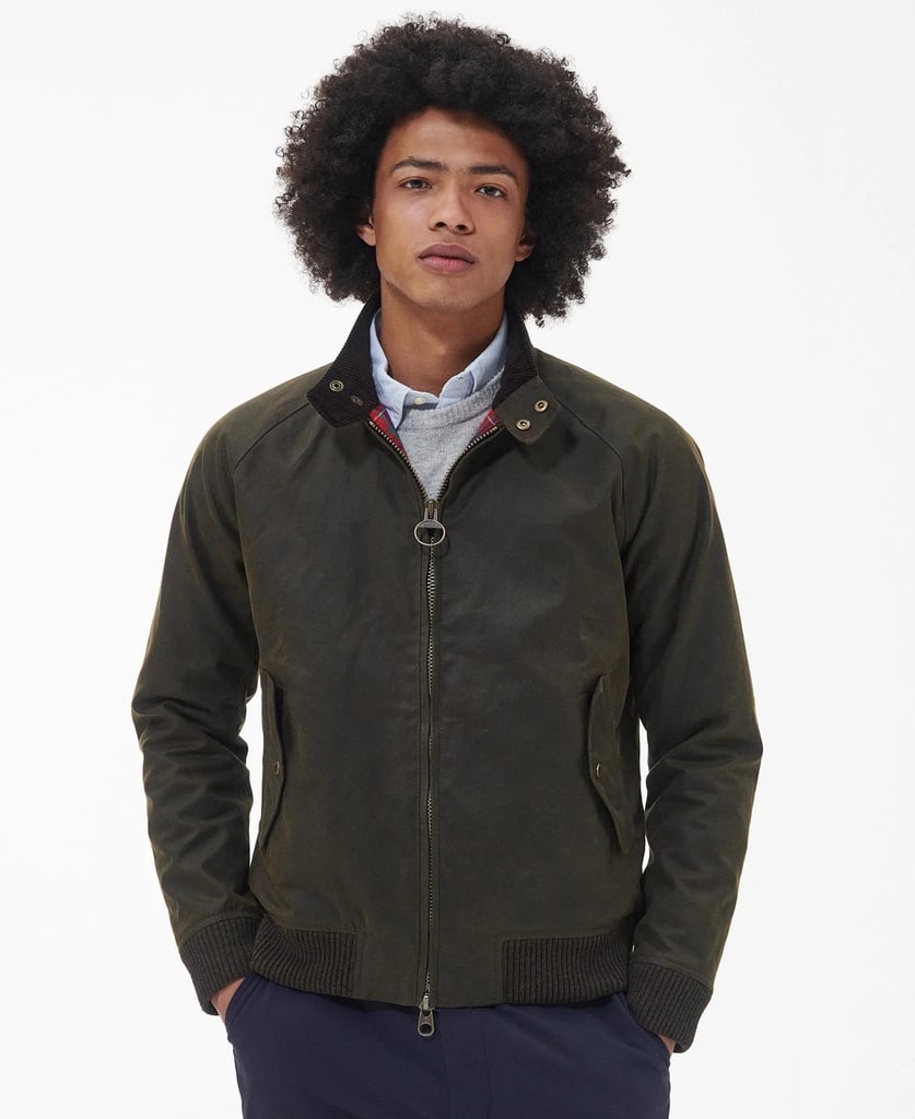 Barbour x Baracuta Porton Waxed Harrington Jacket