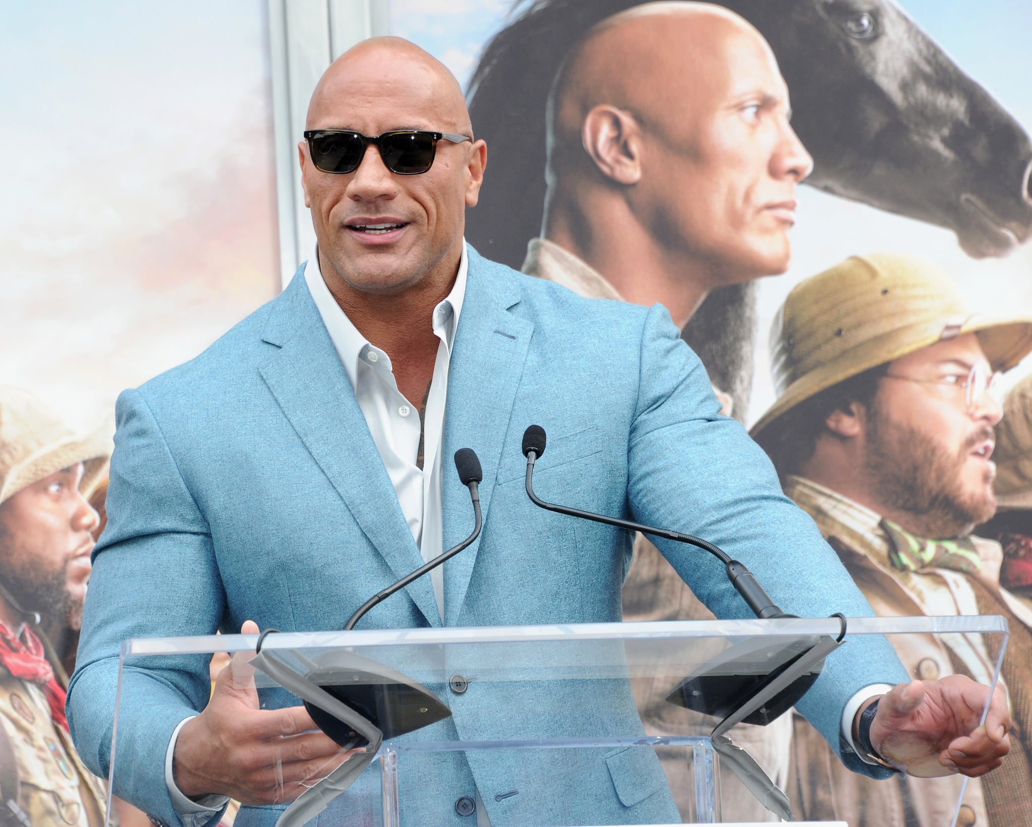 Hottest Pictures Of Dwayne The Rock Johnson Popsugar Celebrity