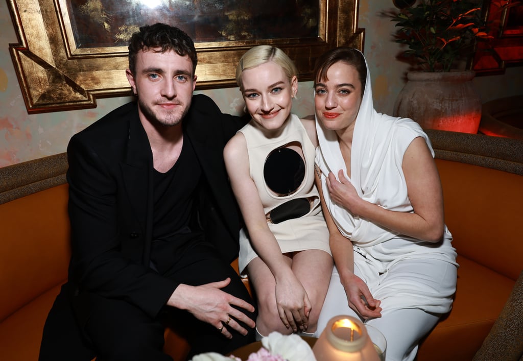 Paul Mescal, Julia Garner, and Beatrice Granno