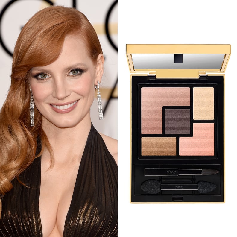 Jessica Chastain at the Golden Globes