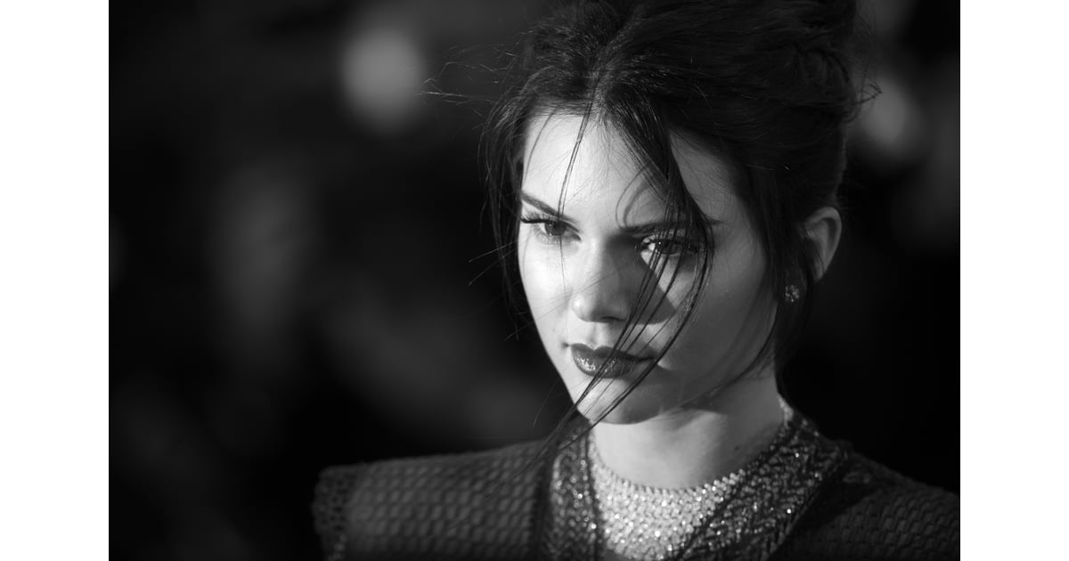 Kendall Jenner | Black and White Pictures From the Cannes Film Festival ...