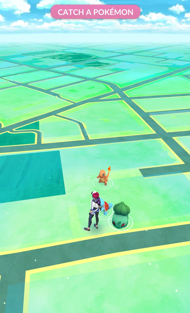 Catch your starter Pokémon. How to Play Pokemon Go POPSUGAR Tech