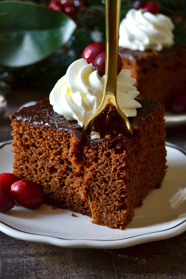 Old-Fashioned Gingerbread Cake