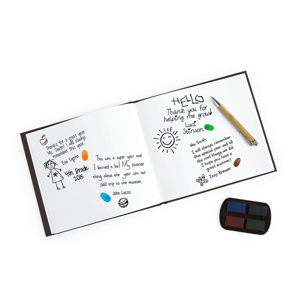 Teacher's Fingerprint Memory Book