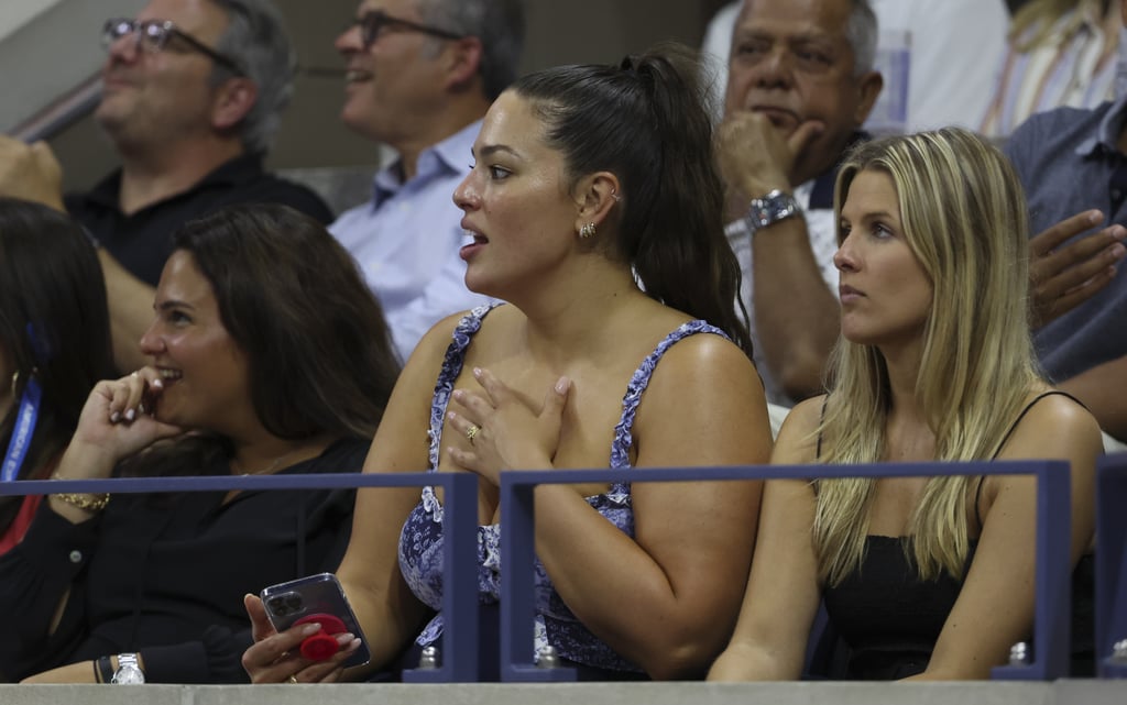 Ashley Graham on 29 Aug. at the US Open.