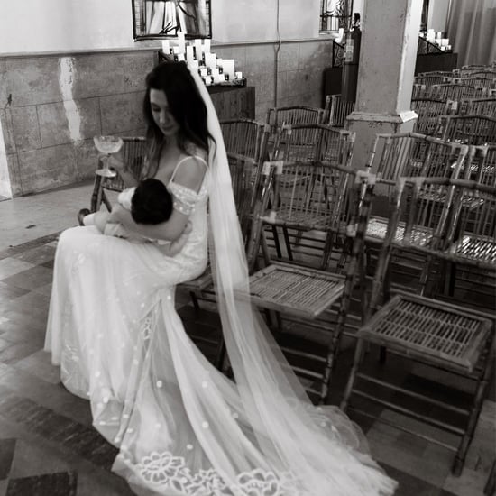 Michelle Branch's Breastfeeding Wedding Photo