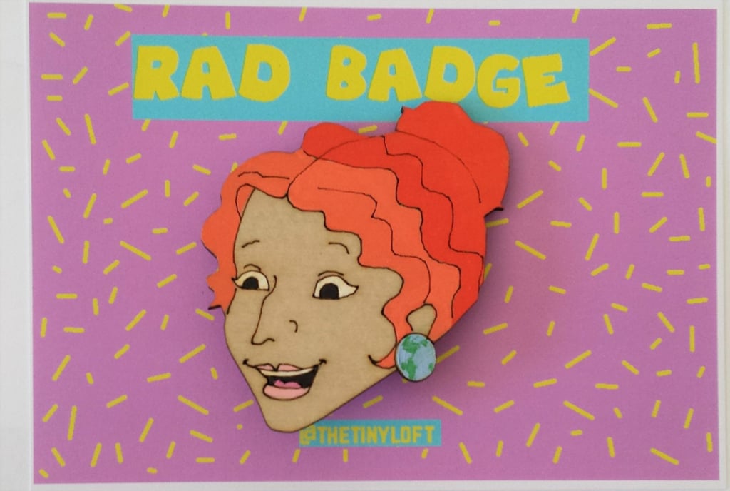 Ms. Frizzle Brooch ($16)