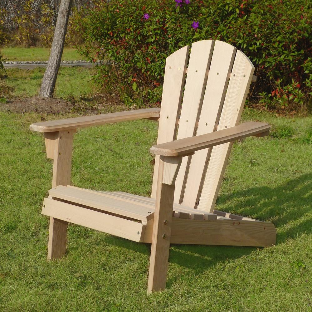 Unfinished Wood Kids Adirondack Chair Kit 