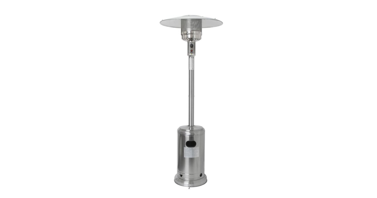 Hampton Bay 48000 BTU Stainless Steel Patio Heater | Best Outdoor