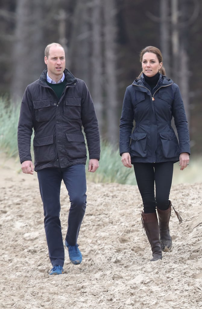 Kate Middleton and Prince William in North Wales May 2019